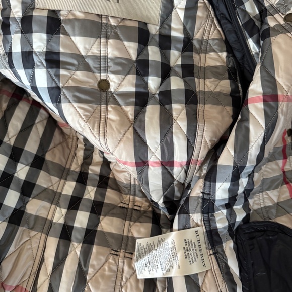 Burberry BRIT black diamond Burberry jacket woman’s XS - Picture 3 of 4